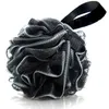 Bambu Charcoal Banheiro Bolha Bola Banho Flor Spa Banho Baio Esponja Duche Mesh Pouf Body Scrubber Bola