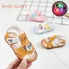 Summer Fashion Baby Boy Girl Shoes Cartoon Cute PU Sandali con fondo morbido Toddler Primi camminatori Scarpe per bambini LJ201202