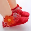 INS 4Color lace flower baby socks cotton princess newborn socks girls socks infant sock baby girl clothes baby girl designers clothes