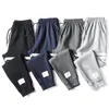 Pantalon de sport personnalisé pour hommes, à fermeture éclair, Cool, ample, décontracté, à quatre barres, avec cordon de serrage, nouvelle mode décontractée