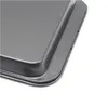 Rectangular Bread Baking Tray 8 Inch Medium Size Cookies Bakeware Not Sticking Biscuits Shallow Body Trays 5 4gf L1