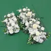 Jarown Wedding 100cm Flower Row Arranch Flower Stage Road Lead Flower Weddingシーンレイアウトパーティー装飾Floral Y20010268I