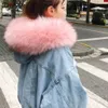 Denim jacket womens winter Warm motorcycle velvet jacket female short lapels fur thick Korean version plus velvet bomber jacket 201023