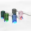 14mm male Glass Ash Catcher Smoking Accessories With 5ml Colorful Silicone Container Reclaimer Female Ash Catchers For Bong Dab Rigs