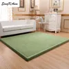 SongKAum Coral fleece Thicken Large Carpets Solid simple child Non-slip Tatami customizable Mats Bedroom Home Lving Room Rug 201225