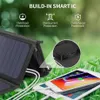 US Stock Choetech 19W Słoneczny ładowarka Dual Port USB Camping panel słoneczny Przenośne ładowanie Kompatybilny dla SmartPhonea41 A51 A48 A17