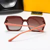 Fashion sunglasses European and American foreign trade large frame round face men and women letters polarized retro mirror UV prot317s