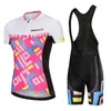레이싱 세트 여성 사이클링 저지 세트로드 자전거 의류 여름 프로 팀 짧은 슬리브 유니폼 MTB BMX 스포츠웨어 통기성 Quick Dry1