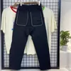 Pantalons pour hommes Ins poche d'outillage de démontage utilisé petit pied mode masculine coupe ajustée vêtements tactiques élastiques loisirs industrie lourde tissu militaire