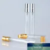 100 pcs/lot 10 ml bouteille de parfum en verre vide flacon pulvérisateur rechargeable petit atomiseur de parfum flacons d'échantillon de parfum bouteille en verre de test LX6128