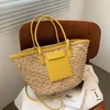 HBP High Quality Women Straw Summer Handbags Fashion Ladies Shoulder Messenger Bags Designer Female Large Capacity Tote Beach Bag 11111