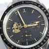 Klasyczne mężczyzn Męskie 50. rocznica Automatyczne zegarki ruch mechaniczny Watch Space Space Montre de Luxe Stainles Luksusowy zegarek zegarek bez chronografu