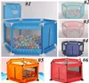 Baby Playpen Fence Playmats Folding Safety Barrier Bed 06 år gamla barn lekplats barn spel tält skydd för spädbarn holida7220558