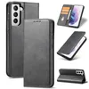 Magnetic Leather Flip Cases For Samsung Galaxy S22 Ultra S21 FE Plus S20 Note 20Ultra 20 A73 A53 A33 A23 A13 A72 A52 A52s A32 A22 7796596