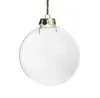 Ornamenti per palline di nozze Palline di vetro di Natale di Natale Decorazione Palline di Natale da 80 mm Palline di nozze in vetro trasparente 3quot 80mm Chris1916245