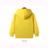 9 Colors Autumn Early Winter Coat Toddler Baby Kids Boys Girls Clothes Hooded Solid Plain Hoodie Sweatshirt Tops 220112