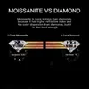 6.5mm GRA DEF VVS1 1Carat Pass Lab Grown Testeur de diamant Moissanite Round Cut Loose Gemstones Factory Whole