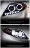 Full LED Xenon Head Lamp för Corolla LED-strålkastare 2008-2010 DRL Toyota High Beam Lens Turn Signal Lights