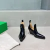 Bottega toe bottegga bottes de meilleure qualité chaussure de lean bottes femmes pointues nouvelles luxe de luxe léth botte femme designers botkle bottes plate-forme bottes de plate-forme
