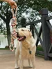 لعبة Pets Toys Bite Molar Tooth Rope Dog Toy for s rottweiler toys Golden Retriever Phecking Teath Big LJ201028