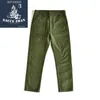 SauceZhan OG107 Utility Fatigue Military VINTAGE Classic Olive Sateen Straight Men Capris Baker Pants 201130