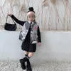 Gilet in piumino d'oca per bambini di alta qualità Gilet mimetico Gilet da ragazza fresco Giacca autunno e inverno Cappotto caldo da ragazzo J81716