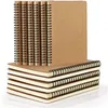 Spiral Notebook Journals Notebooks Soft Cover Notebook 50 Sheets 100 Sidor Unline Papper for Office Students School