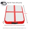 Gratis pump Uppblåsbar luftspår för barn 100 cm Gym Mat Air Board/Block Mini Size Air Floor Madrass Cheerleading Bouncer