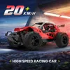 DEERC RC 자동차 드리프트 20 km / h 1:22 레이싱 RC 자동차 60 분 연극 시간 2.4 GHz Drift Buggy 장난감 자동차 어린이를위한 배터리 LJ200919