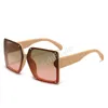 Marka Square Summer Style Women Sunglasses Ladies Full Rame Okulary przeciwsłoneczne Ochrona UV Fahion mieszany kolor DO Pudełka W56367358