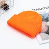 Stickade hattar termisk skalle 14 färger vinter varma män skalle beanie hatt brimfri mode casual melon cap dda7035557821