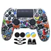 Coque en silicone souple pour contrôleur de peau PS4 Dual shok 4 accessoires manette de jeu étuis de manette accessoires de jeu pour Playstation 4