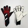 2022 4 mm Nowe rękawiczki bramkarza Ochrona palców Profesjonalne mężczyźni Rękawiczki piłkarskie Dorośli Dzieci Gęstsze bramka