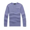 Mens Designer Gratis frakt Ny högkvalitativ mil Wile Polo Märke Mäns Twist Sweater Knit Bomull Tröja Jumper Pullover High Qualityo2v7