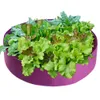 Stof Verhoogd Tuin Bed 50 litri Ronde Aanplant Container Groeien Zakken Ademend Vilt Planter Pot Voor Planten Kwekerij Pot Y200723