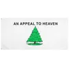 Un Appel au Ciel Drapeau Direct usine en gros 3x5Fts 90x150cm 100% Polyest Pine Tree Banner USA pour la Décoration Suspendue