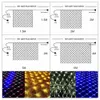 装飾6x4mメッシュネットクリスマスライト屋外の防水ストリングライトLEDフェアリーライトガーランド装飾休日のクリスマス20120