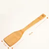 30 cm Natural Bamboo Lange Handvat Non Stick Cooking Shovels Werktuigen Keuken Home Hotel Dining Tools