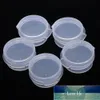 2Pcs Make Up Jar Mini Sample Sealing Pot Contenitore per crema per il viso Bottiglia portatile Custodia trasparente in plastica Accessorio per trucco