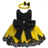 LZH Vestido de invierno para niñas, vestidos de princesa de encaje para recién nacidos, vestido de cumpleaños de 1er año, disfraz de Navidad, vestido de fiesta infantil Q12599856