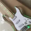 guitar selling acrylic body led light on quality electric guitarra guitars6959824