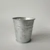 D7xH7cm Galvanized Planters Small Silvery Nursery pots Mini Succulents Pots Tin Boxes flowerpots SF0482551526