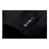 Middle age men's cashmere coat men wool trench male turn down collar single breasted woolen outerwear new autumn winter LJ201110