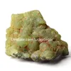 Naturlig grön prehnite ädelsten grov samling prov dekor skydd oregelbunden rå chalcedony druva agat kvartkristallkluster geode mineral rock chunks