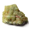 Natural Green Prehnite Gemstone Rough Collection Secimen Decor Ochrona Nieregularny Surowy Chalcedon Grape Agat Kwarcowy Klasa Kryształowa Geode Mineral Rock Chunks