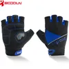 Boodun Summer Weight Lifting Half Finger Gloves Women Men Gym Dumbbell Exercise Sports Training Gloves Antislip Breathable Glove Q0108