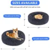 VIP Link Le lit rond super doux amovible lavable chenil fournitures pour animaux de compagnie coussin pour chien chat livraison directe 201223