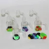 Roken Glass Reclaim Catchers Adapter 14mm 18mm 45 90Degree met Quartz Banger Ash Catcher Adapters voor Bongs DAB RIG