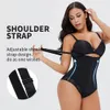 Liants et shapers pour femmes Waste Trainer Body Shaper Ceintures colombiennes Gaine Ventre Bretelles plates Slip taille haute mince