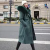 Kadınlar Down Parkas Parka Kadınlar 2021 kalın kış çıkarılabilir astar artı pamuk ceket gevşek dış giyim sıcak sadelik uzun ceket kadın